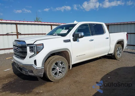 2025 GMC Sierra 1500 4Wd Short Box Slt from USA, damaged, VIN 1GTUUDED9SZ260405